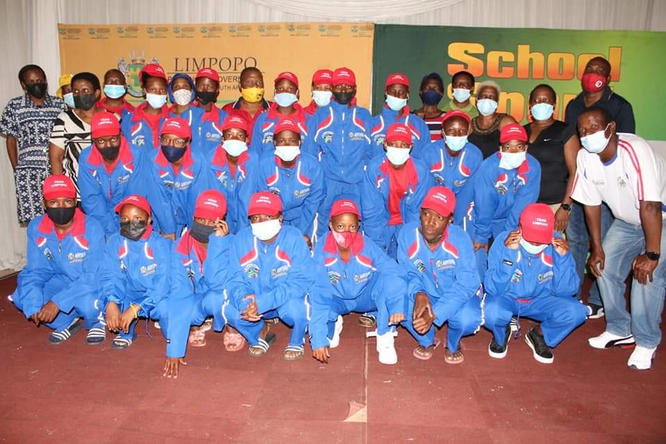 : Limpopo School Sport Team send-off Ceremony held at Hayani Lodge in Polokwane ahead of their departure to the National Championships to be held in Bloemfontein on the 04th till the 5th of February